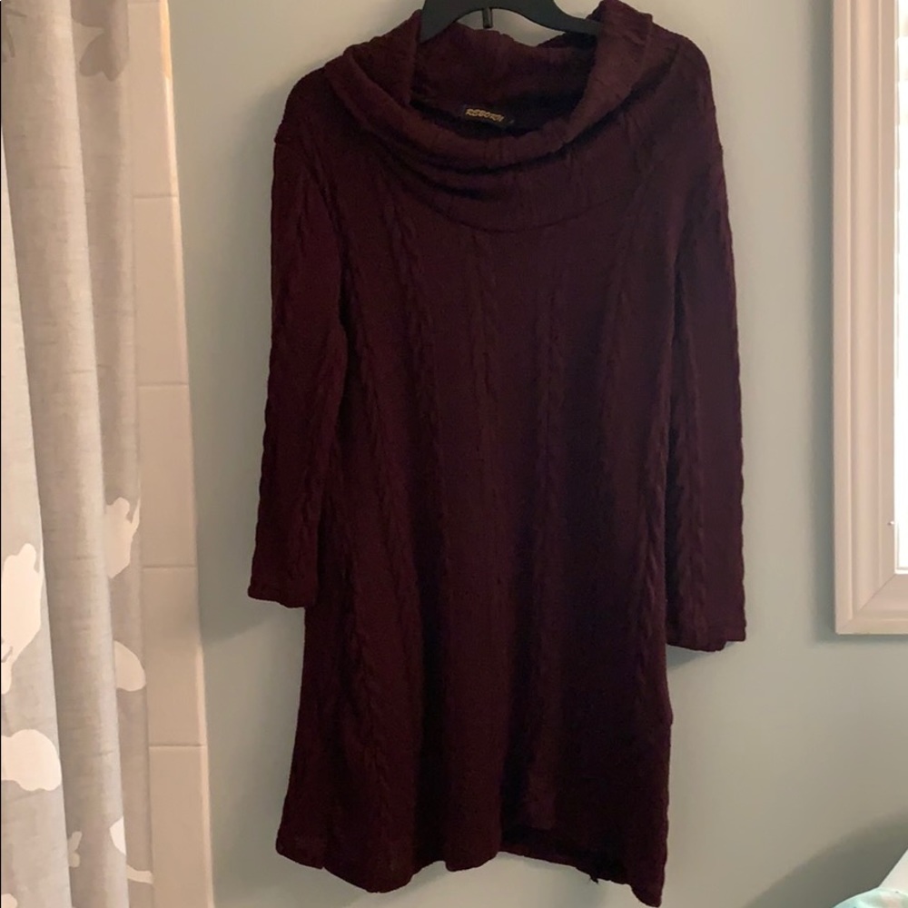 Maroon tunic